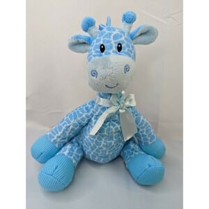 First Main Jingles Blue Giraffe Plush Rattle 9 Inch 2773 Stuffed Animal Toy #2
